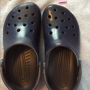 Navy Blue Unisex Crocs